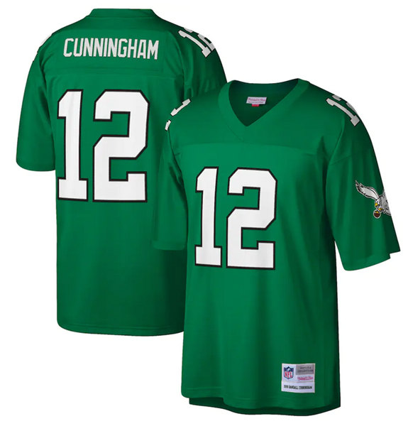 Men's Philadelphia Eagles ACTIVE PLAYER Custom Green Stitched Jersey